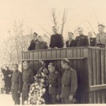 В день Победы 9.05.1955 на митенга у памятника Николая Героя